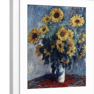 Sunflowers, Botanical Framed Art Print Wall Art by Claude Monet Sold by Art.Com