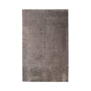 Superior Berlin Indoor Plush Shag Area Rug, 8' x 10', Taupe