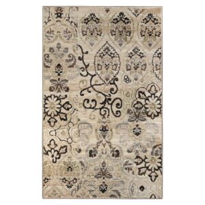 Superior Caldwell Modern Floral Indoor Area Rug, 5' x 8', Beige