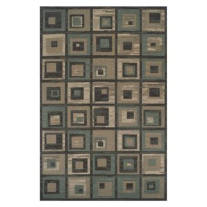 Superior Colburn Geometric Indoor/ Outdoor Area Rug, 6' x 9'