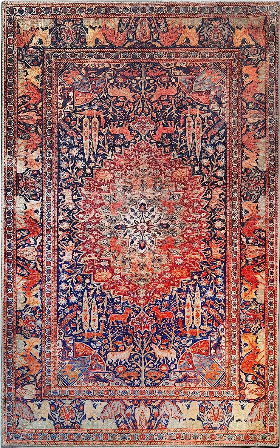 Superior Copley Oriental Medallion Indoor Area Rug, 10' x 14', Brown - Image 2