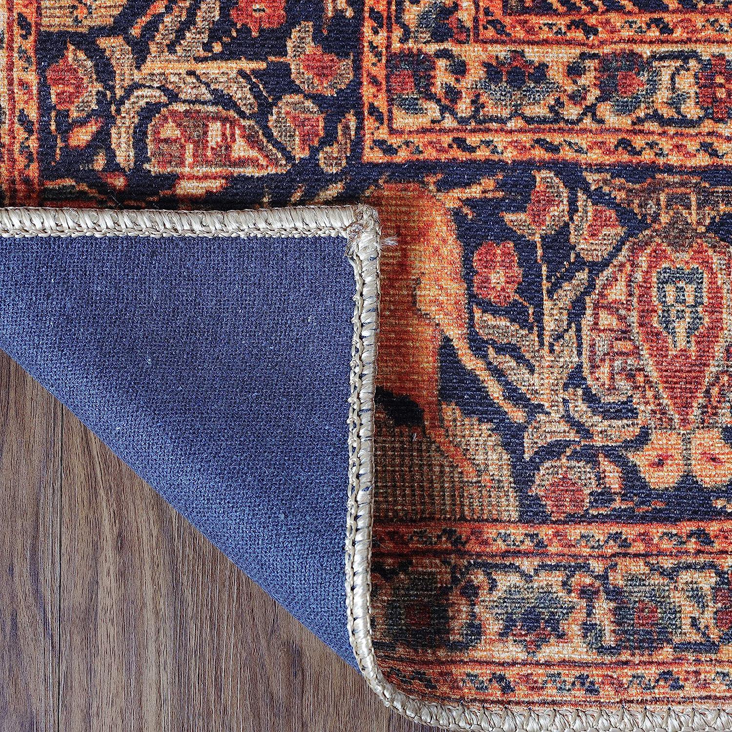 Superior Copley Oriental Medallion Indoor Area Rug, 10' x 14', Brown - Image 4