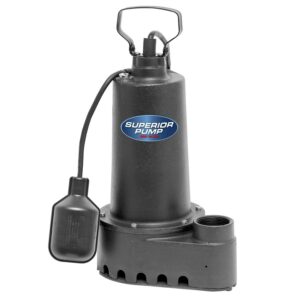 Superior Pump 1/2 HP Cast Iron Sump Pump