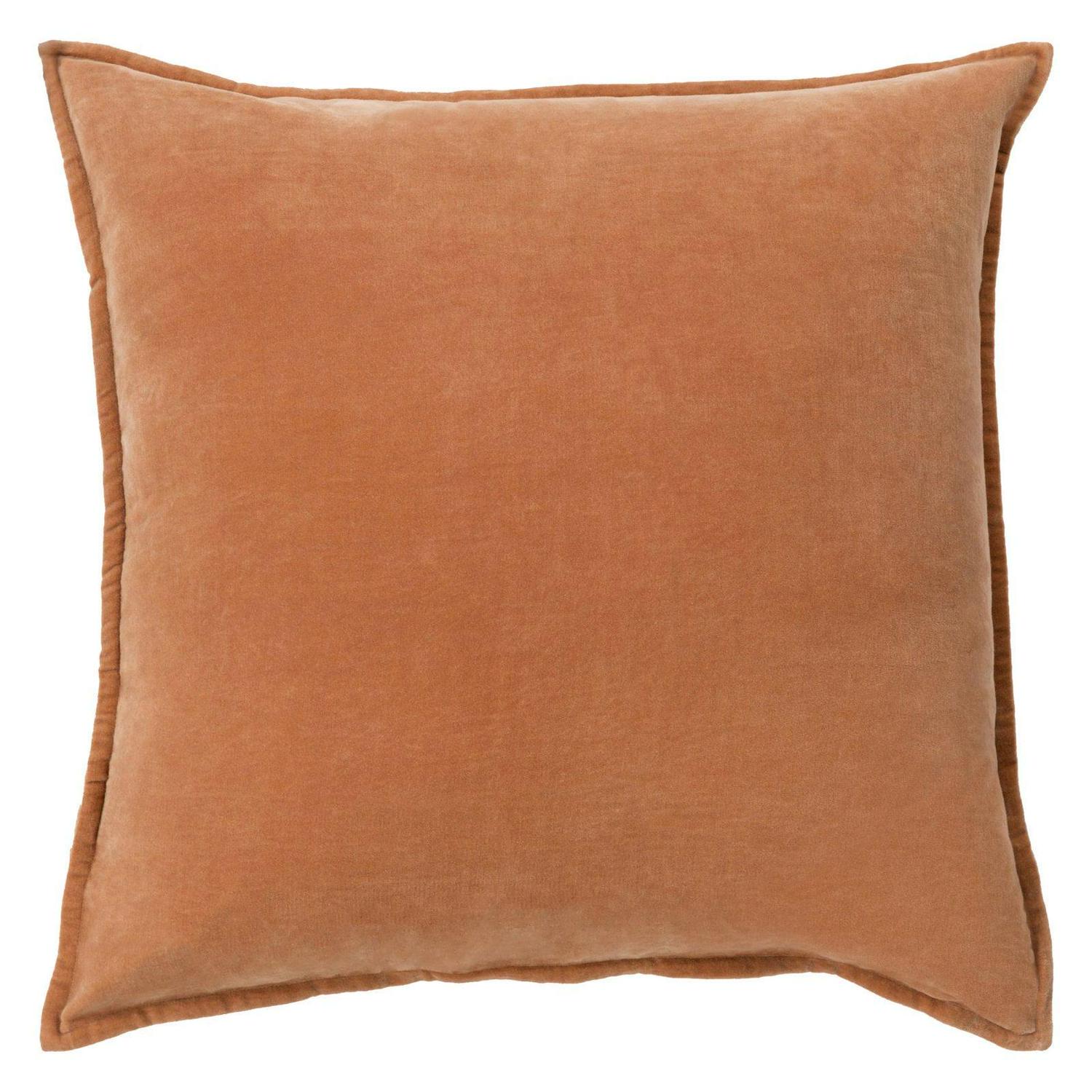 Surya Smooth Velvet Decorative Throw Pillow