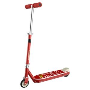 Swagtron SK1 Kick Start Electric Scooter for Kids Durable Steel Frame Scooter ASTM F2641