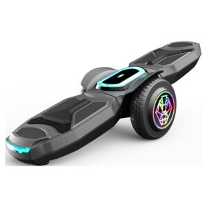 Swagtron Shuttle Zipboard Electric Hoverboard Skateboard 7 mph and 3-Mile Range LED Wheels Bluetooth Speaker