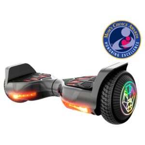 Swagtron Swagboard Twist T580 Hoverboard with Light-Up LED Wheels and Exclusive Life™ Battery (UL-Compliant)