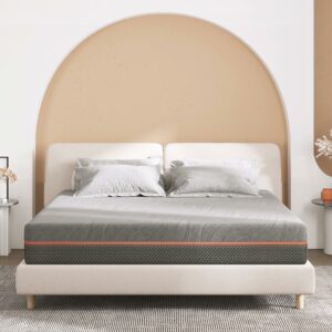 Sweetnight Dreamy 10 inch Adult Gel Memory Foam Mattress in a Box Queen Size