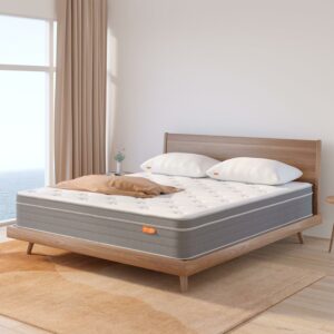 Sweetnight Island 10" Full Medium Adult Memory Foam Hybrid Mattress