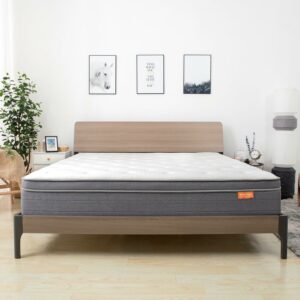 Sweetnight Island 10" Adult Pocket Spring Hybrid Mattress, Queen Size