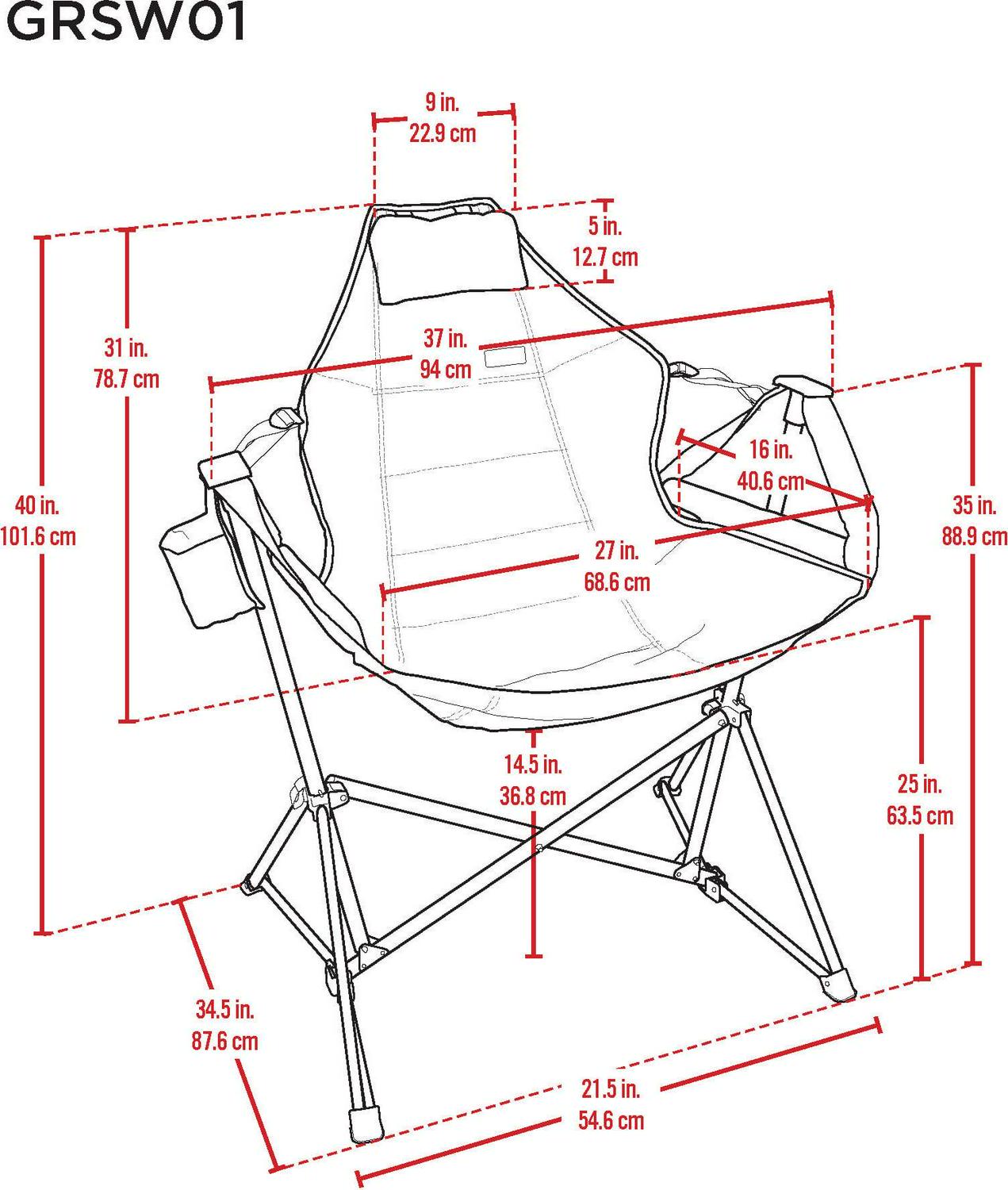 Swinging Hammock Chair - Image 9