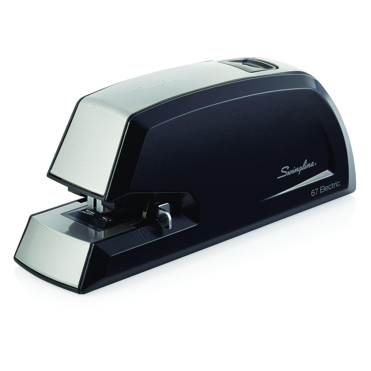 Swingline Commercial Electric Stapler, 20 Sheets, Black