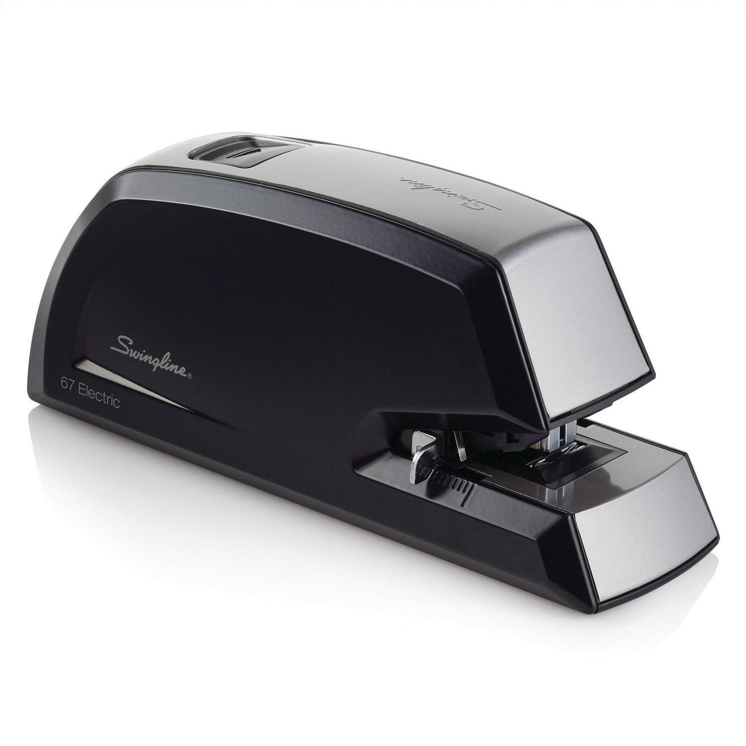 Swingline Commercial Electric Stapler, 20 Sheets, Black - Image 2