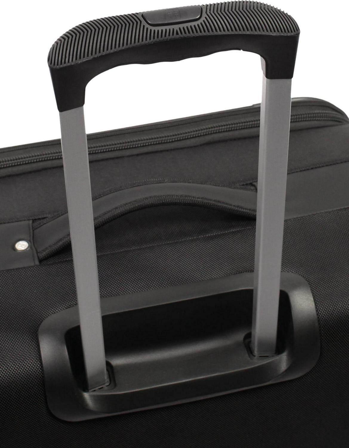 SwissTech Executive 29" 8-Wheel Softside Luggage, Black - Image 7