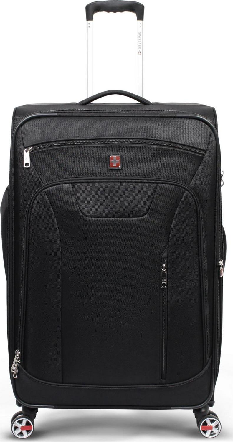 SwissTech Executive 29" 8-Wheel Softside Luggage, Black - Image 12