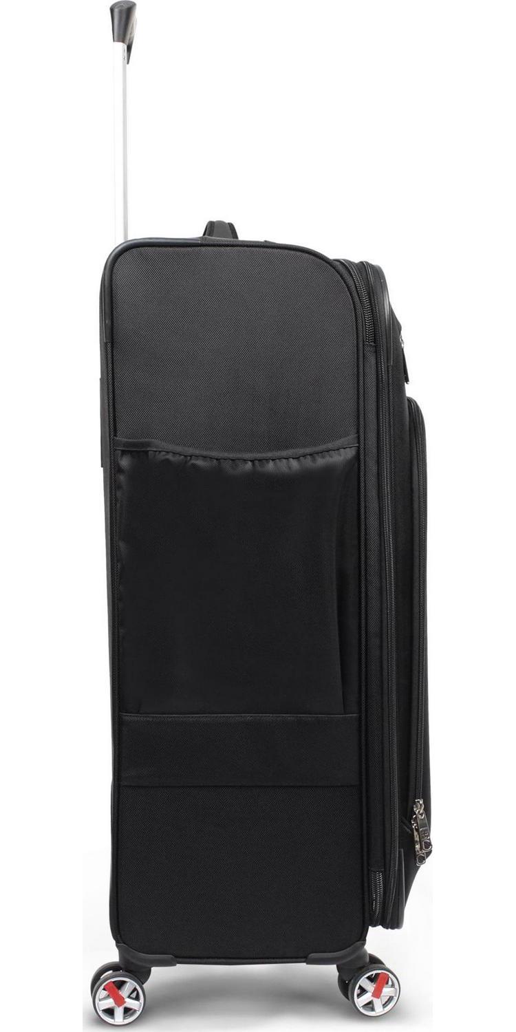 SwissTech Executive 29" 8-Wheel Softside Luggage, Black - Image 5