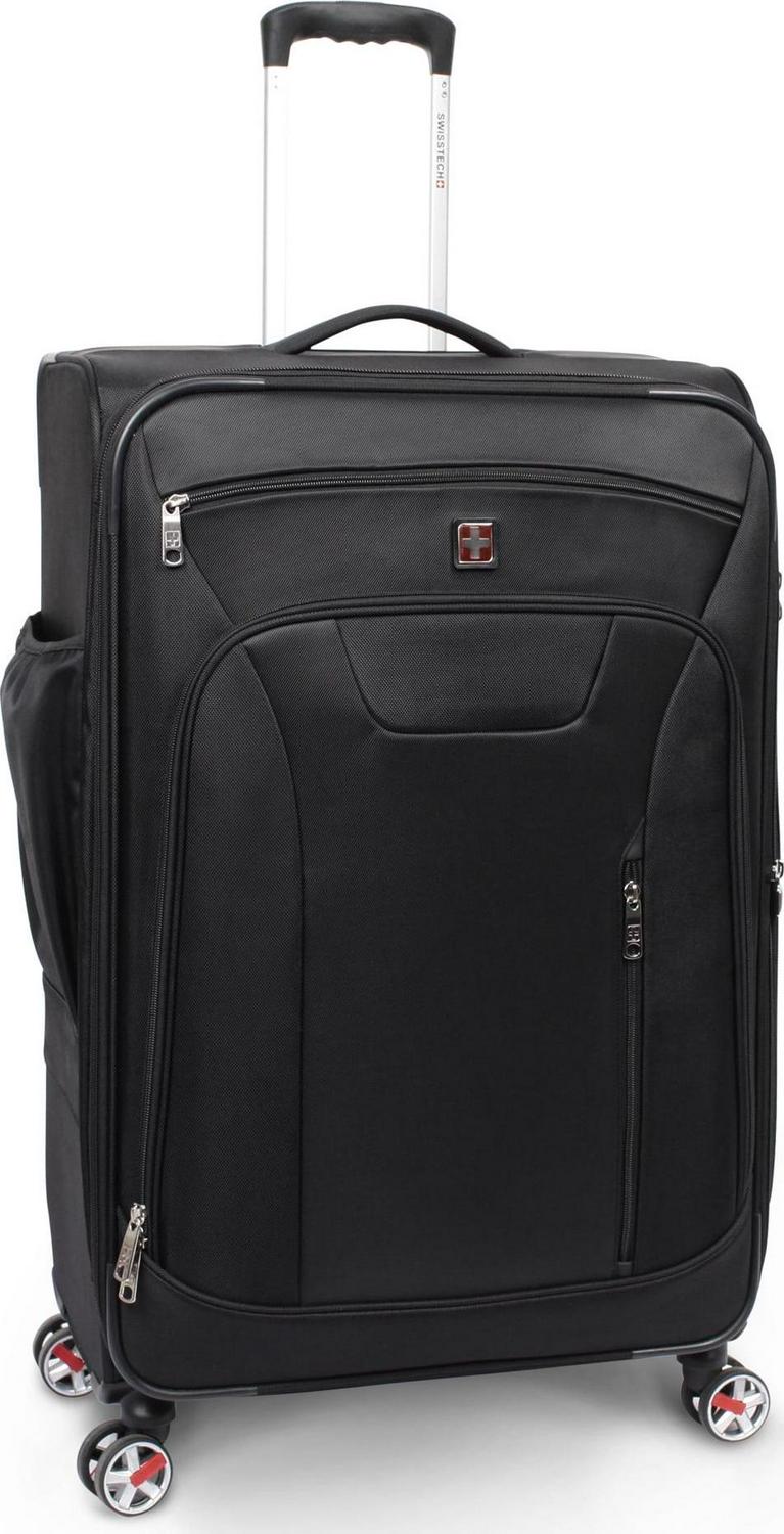 SwissTech Executive 29" 8-Wheel Softside Luggage, Black - Image 9