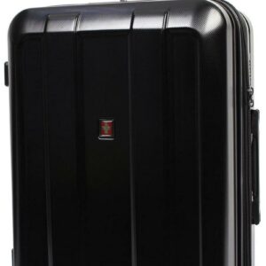 Swisstech Navigation 25" Hardside Checked Luggage, 28"H x 19"W x 11 "D