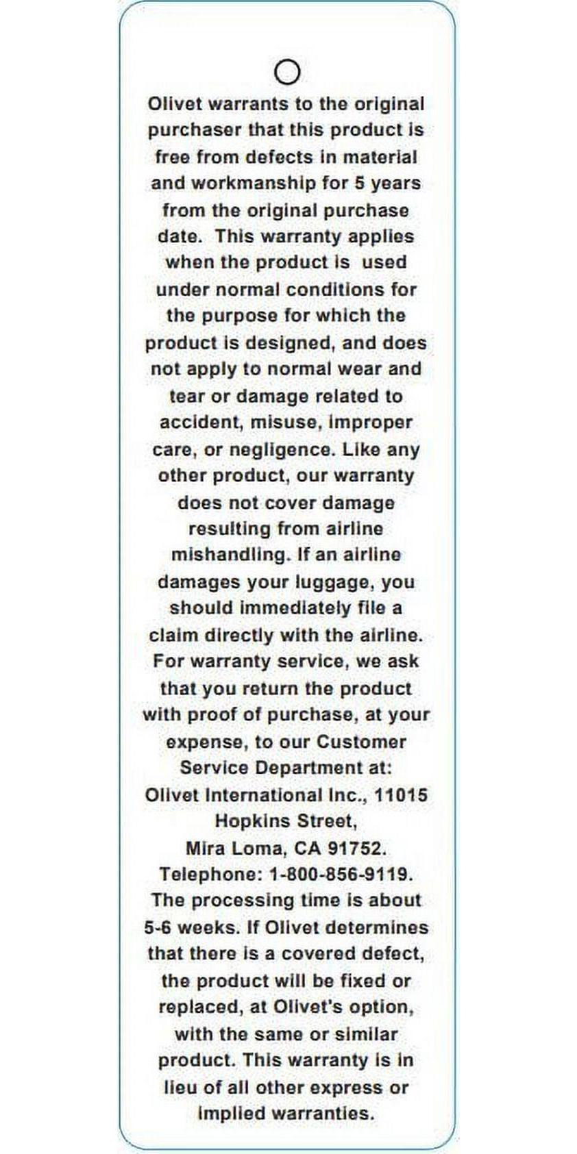 Swisstech Navigation 25" Hardside Checked Luggage, 28"H x 19"W x 11 "D - Image 15