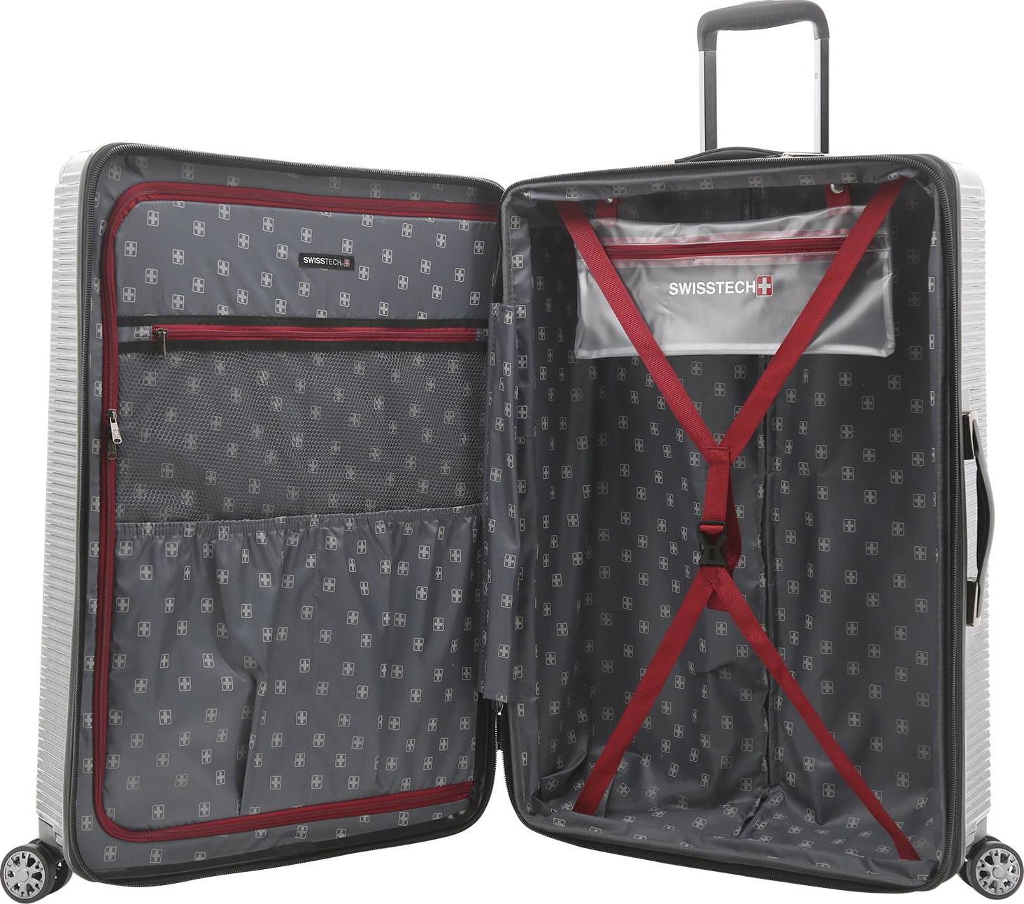 Swiss Tech Excursion 29" Hard side Rolling Upright Luggage - Charcoal - Image 6