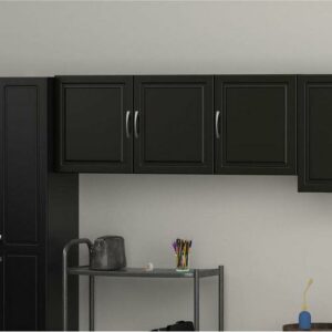 SystemBuild Evolution Kendall 54" Wall Cabinet in Black
