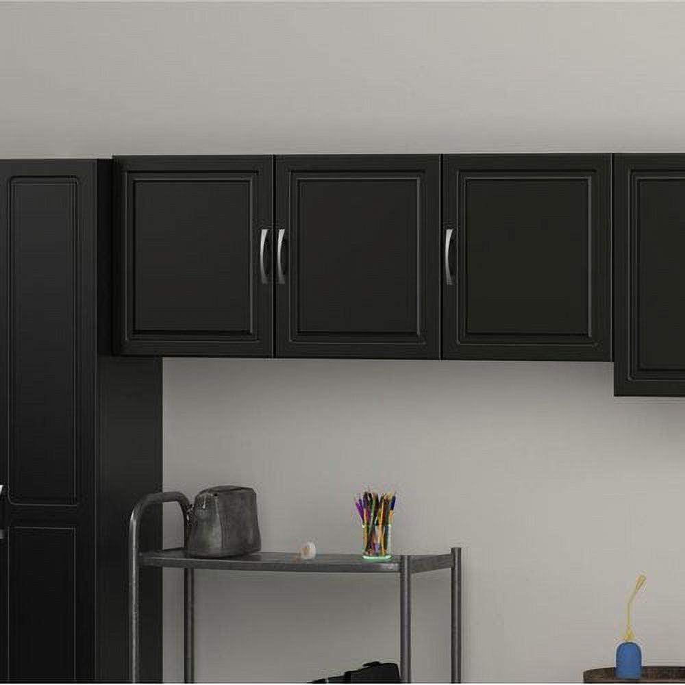 SystemBuild Evolution Kendall 54" Wall Cabinet in Black