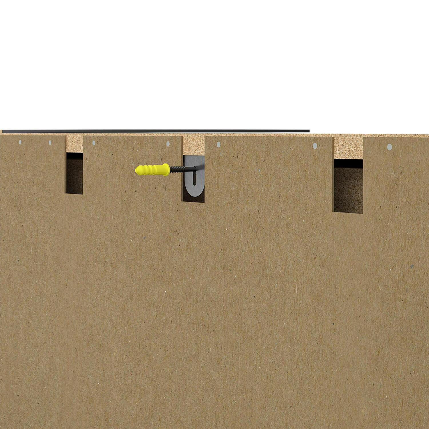 Systembuild Evolution Sylvan 24" 1 Drawer/2 Door Base Garage Storage Cabinet, Black - Image 9