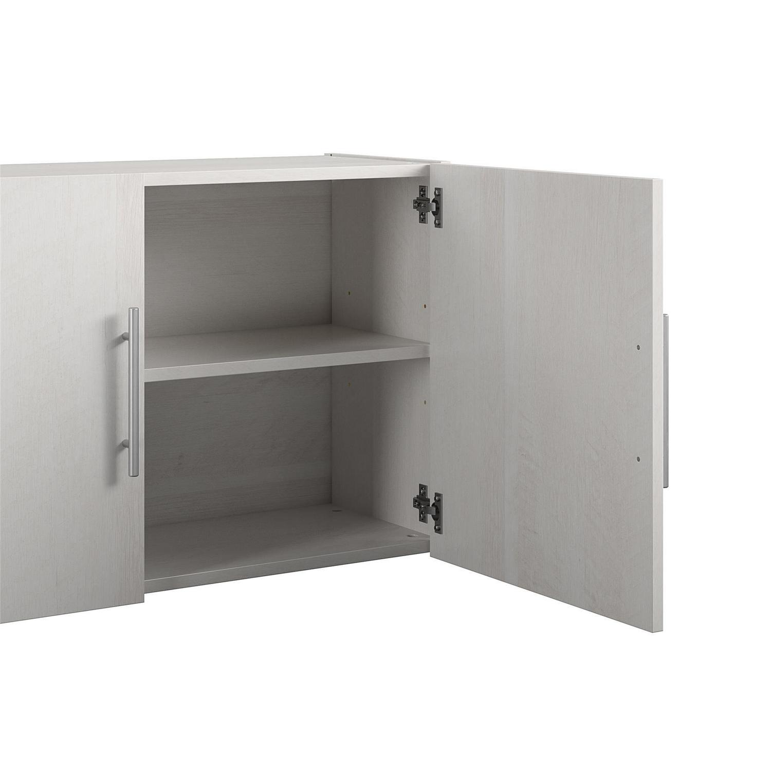 Systembuild Evolution Westford 54" Garage Storage Wall Cabinet, Ivory Oak - Image 5