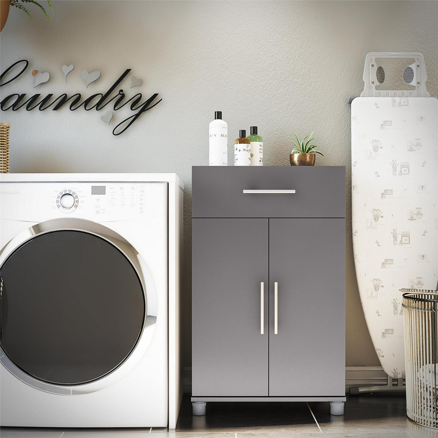 Systembuild Evolution Westford 2 Door/1 Drawer Garage Storage Cabinet, Graphite Gray - Image 13