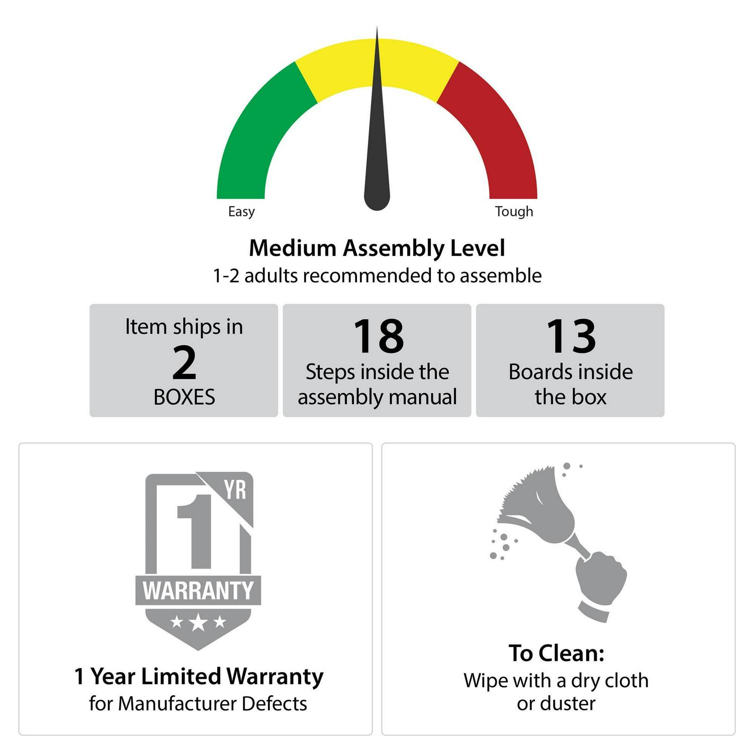 Systembuild Evolution Westford Framed 3 Door Wardrobe, Graphite Gray - Image 9