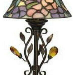 Dale Tiffany Crystal Peony Accent Lamp