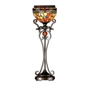 Dale Tiffany Briar Dragonfly Uplight Table Lamp
