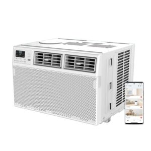 TCL 8,000 BTU Smart Window Air Conditioner, White, W8W9E2-3