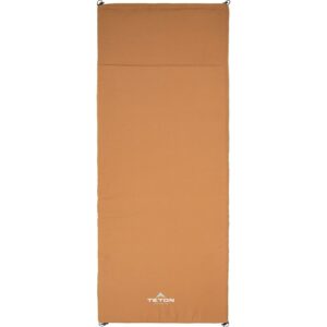 TETON Sports Outfitter XXL Foam Camp Pad, Lightweight Sleeping Pad for Camping, Tan