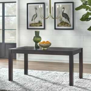 TMS Simple Living Axis Wood Dining Bench, Espresso