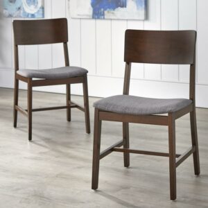 TMS Tiara Indoor Dining Chair, Gray