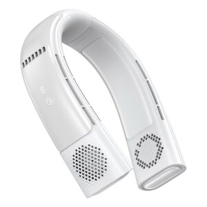 TORRAS X00FG1A008 Portable Neck Fan, COOLIFY 2 Personal Air Conditioner and Heater Bladeless 5,000 mAh Rechargeable (Arctic White)