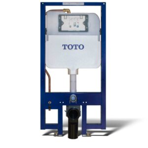 TOTO® DUOFIT® In-Wall Dual Flush 1.28 and 0.9 GPF Tank System, Copper Supply Line - WT173M