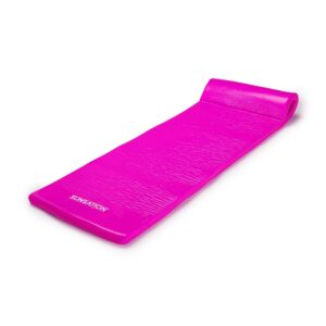 TRC Recreation Sunsation 1.75" Thick Foam Pool Lounge Float, Flamingo Pink