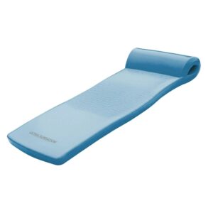 TRC Recreation Super Soft Swimming Pool Float Water Lounger Raft, Blue