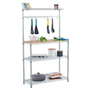 TRINITY EcoStorage® 36x14x60 Commercial Baker's Rack - Chrome