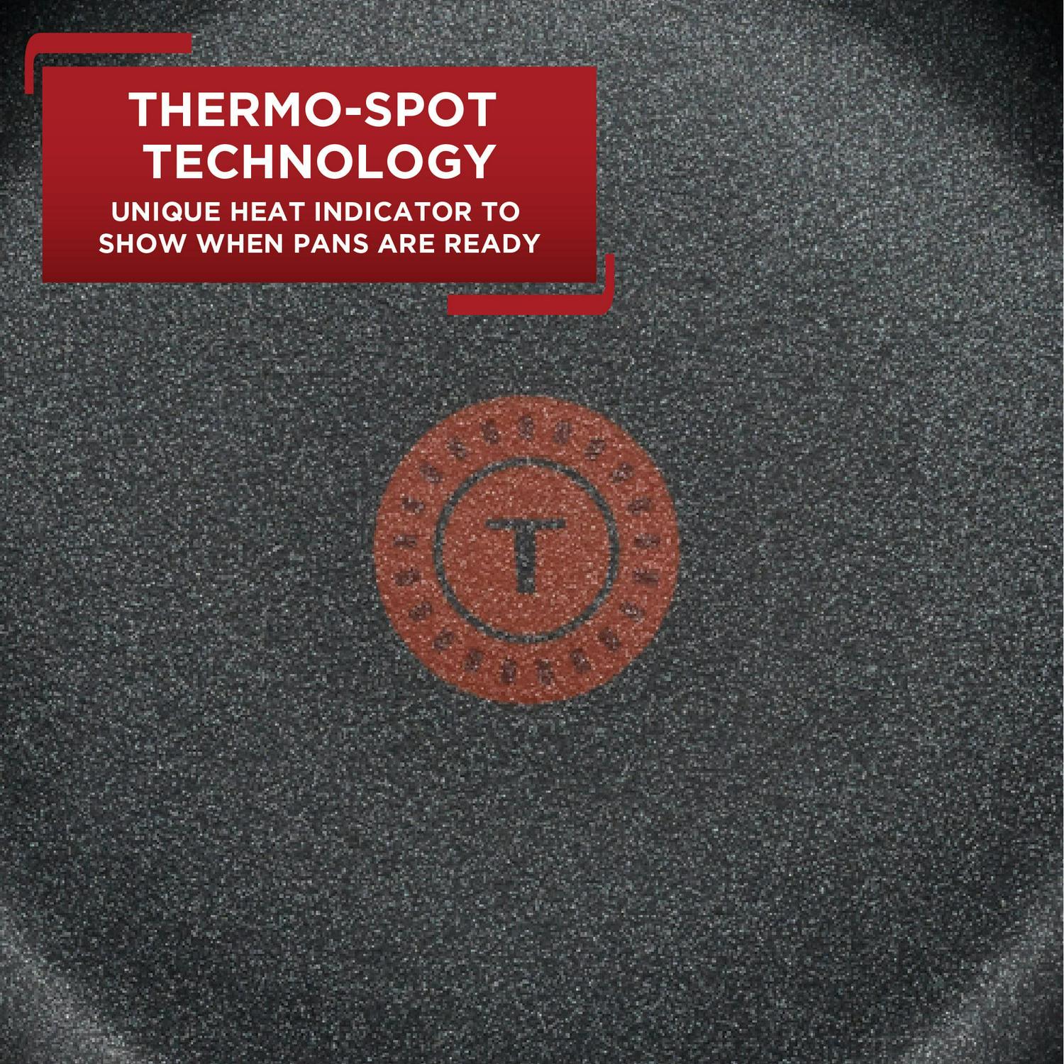 T-fal Excellence 12 Piece Titanium Non-Stick Cookware Set, Black, Dishwasher Safe - Image 5