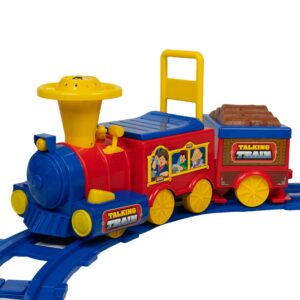 Talking Train 6-Volt Battery-Powered Ride-On