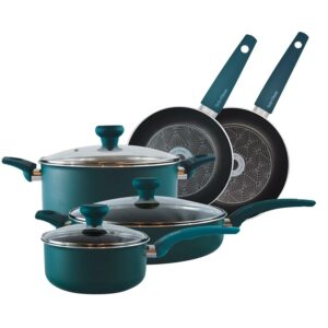 Taste of Home 8 Piece Non-stick Aluminum Cookware Set