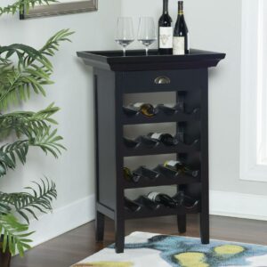 Tavor Wine Cabinet, Black