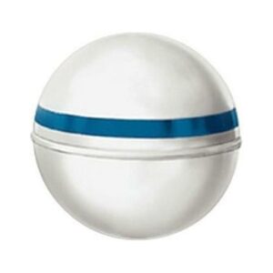 Taylor Sur-Moor T3C Mooring Buoy, White with Blue Reflective Striping