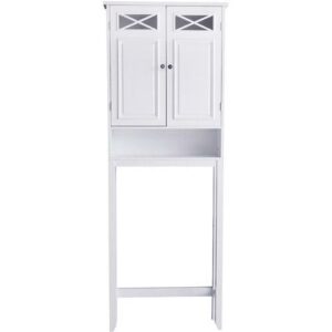 Prairie Over the Toilet Space Saving Etagere in White