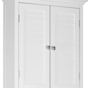 Teamson Home Glancy 20" x 24.02" Removable Wall Cabinet, White
