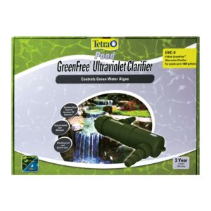 Tetra Pond GreenFree UV Clarifier, 9W, 1800 Gallons, For Clean And Clear Ponds