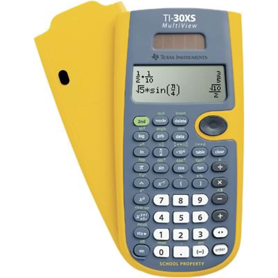 Texas Instruments TI-30XS MultiView Scientific Calculator Yellow - Image 2